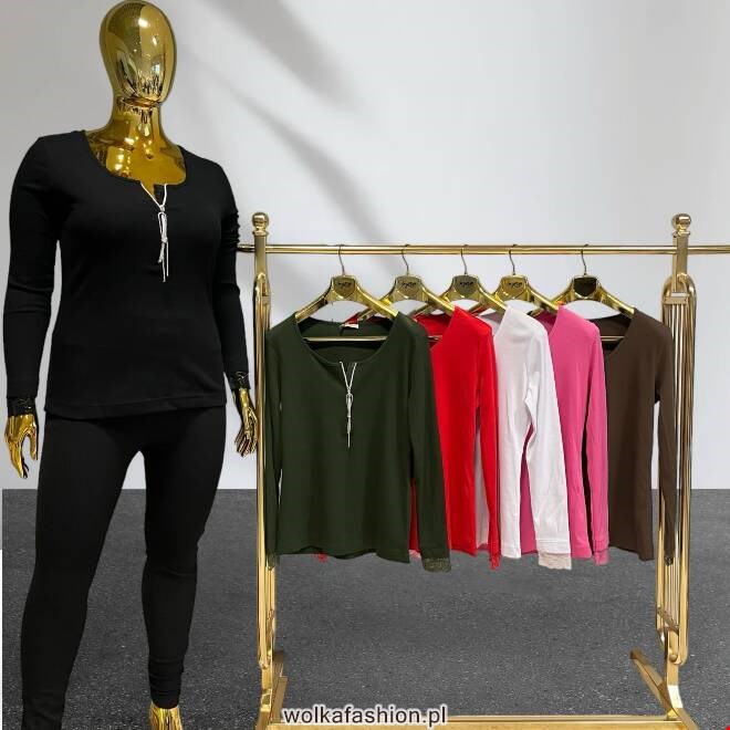 Bluzka damskie 0653 Mix KOLOR  Standard (Towar Tureckie)