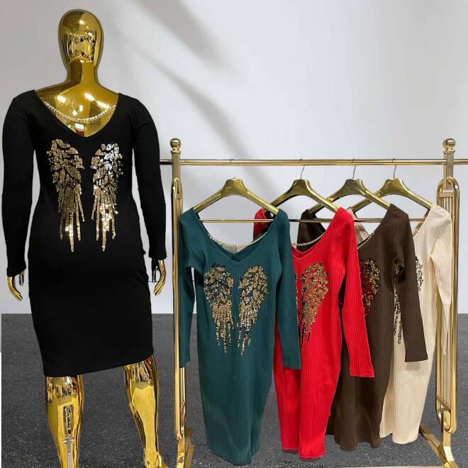 Sukienka damskie 0663 Mix KOLOR  Standard (Towar Tureckie) 1