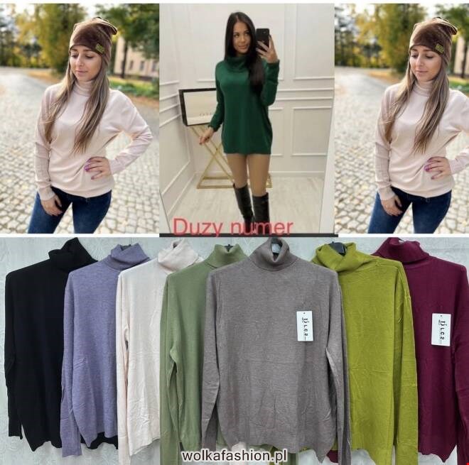 Sweter damskie 0667 Mix KOLOR  Standard