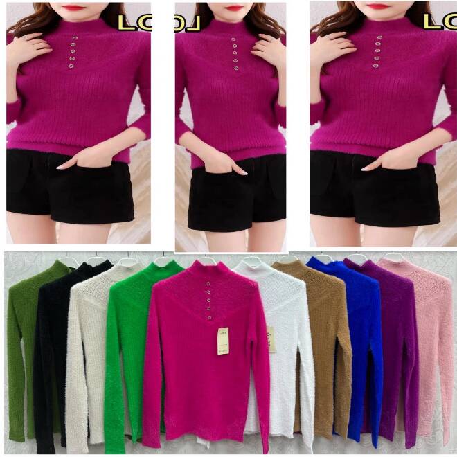 Sweter damskie 0670 Mix KOLOR  Standard