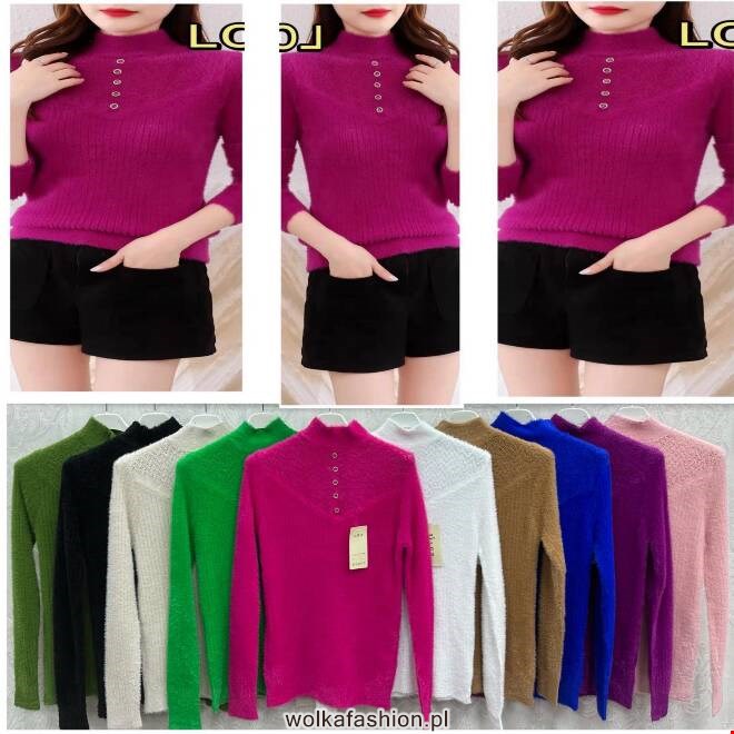 Sweter damskie 0670 Mix KOLOR  Standard