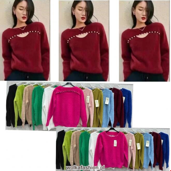 Sweter damskie 0671 Mix KOLOR  Standard
