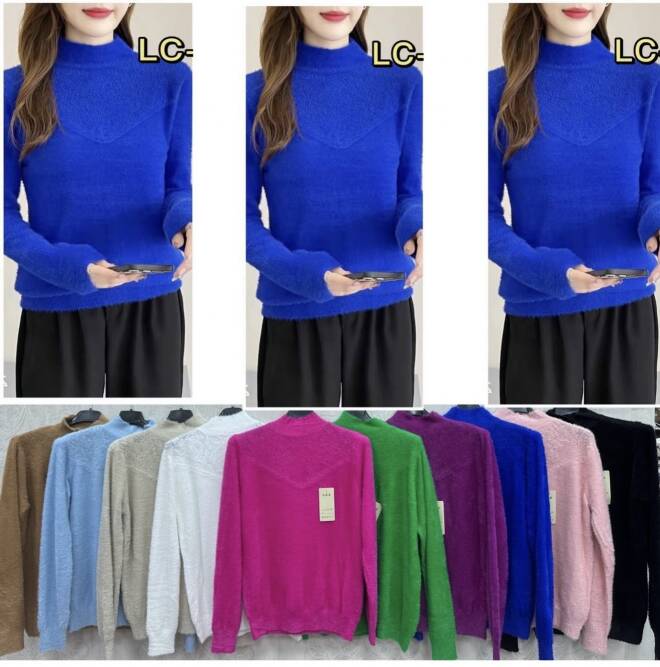 Sweter damskie 0673 Mix KOLOR  Standard