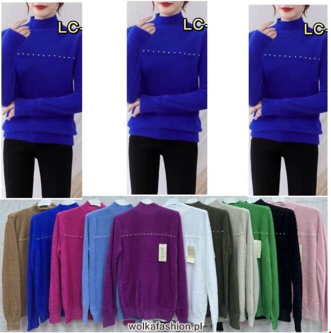 Sweter damskie 0674 Mix KOLOR  Standard
