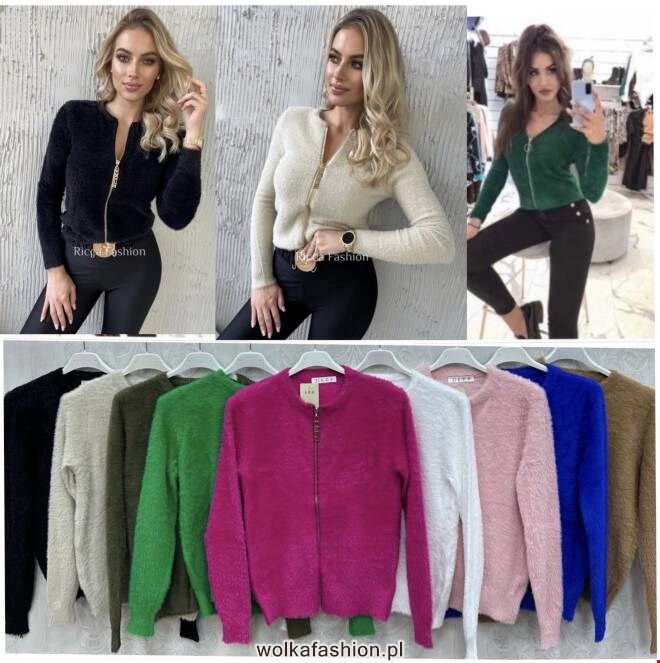 Sweter damskie 0675 Mix KOLOR  Standard