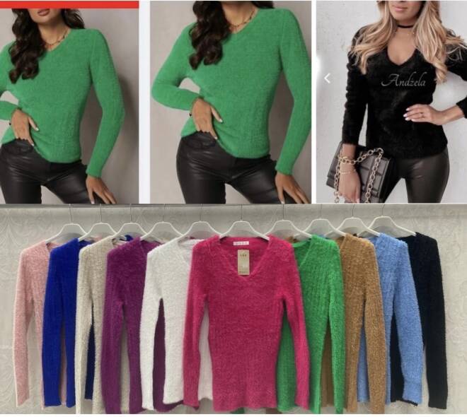 Sweter damskie 0676 Mix KOLOR  Standard 1