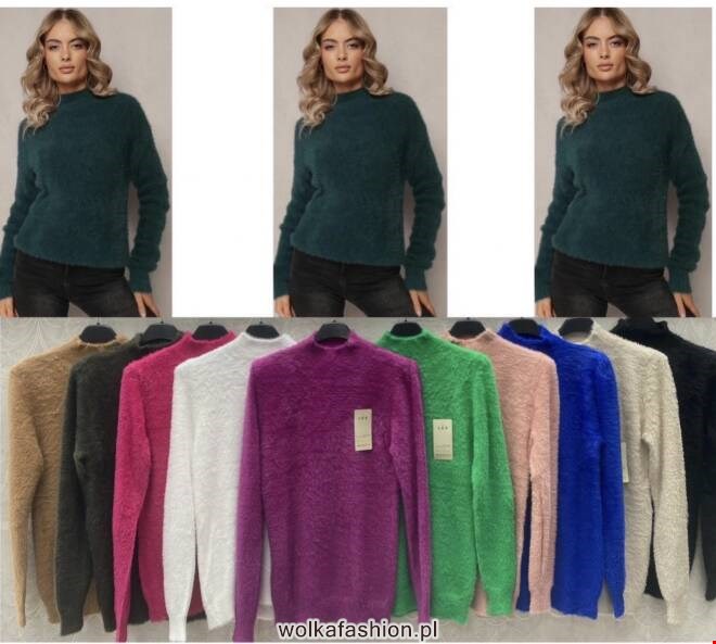 Sweter damskie 0677 Mix KOLOR  Standard
