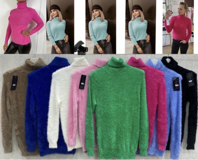 Sweter damskie 0679 Mix KOLOR  Standard 1