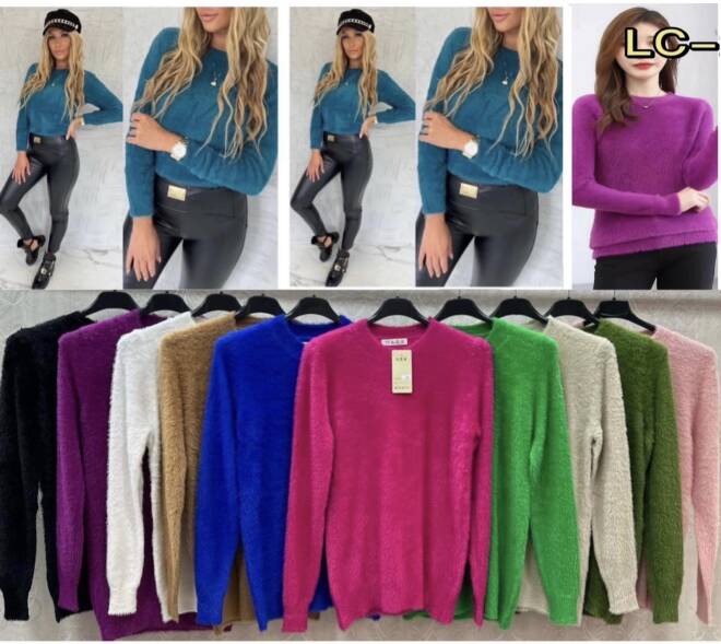 Sweter damskie 0682 Mix KOLOR  Standard 1
