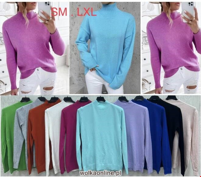 Sweter damskie 0685 Mix KOLOR  S-XL