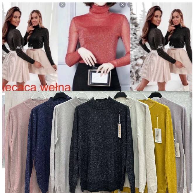 Sweter damskie 0688 Mix KOLOR  Standard 1