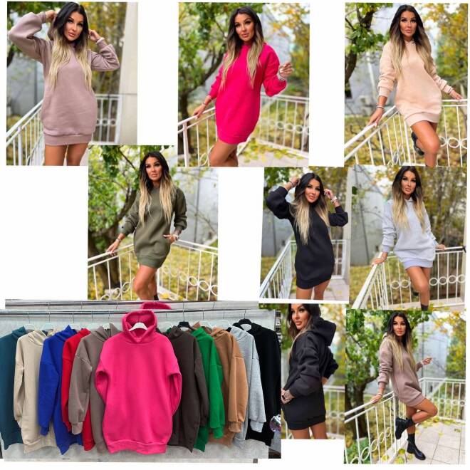 Tunika damskie 0690 Mix KOLOR  Standard