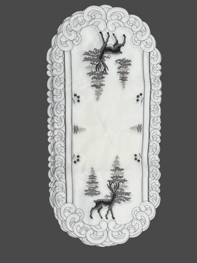 Bieżnik 0724 1 kolor  40x90cm 1