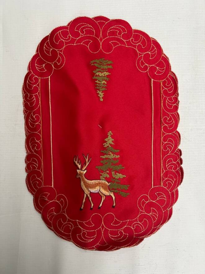 Bieżnik 0730 1 kolor  30x45cm 1