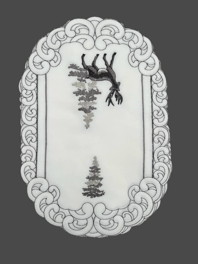 Bieżnik 0735 1 kolor  30x45cm 1