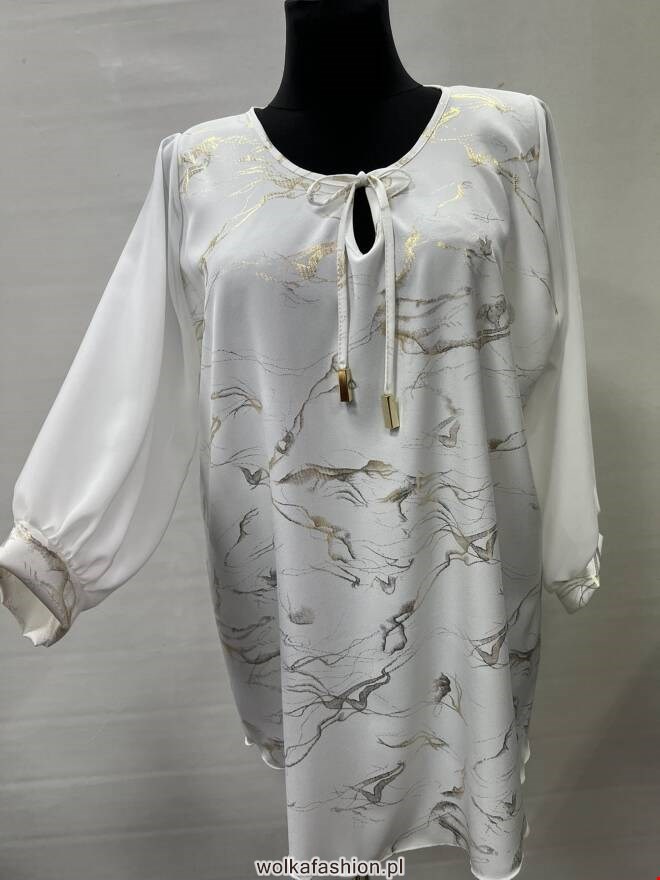 Bluzka damskie 0866 1 kolor  54-60 (Towar Polskie)