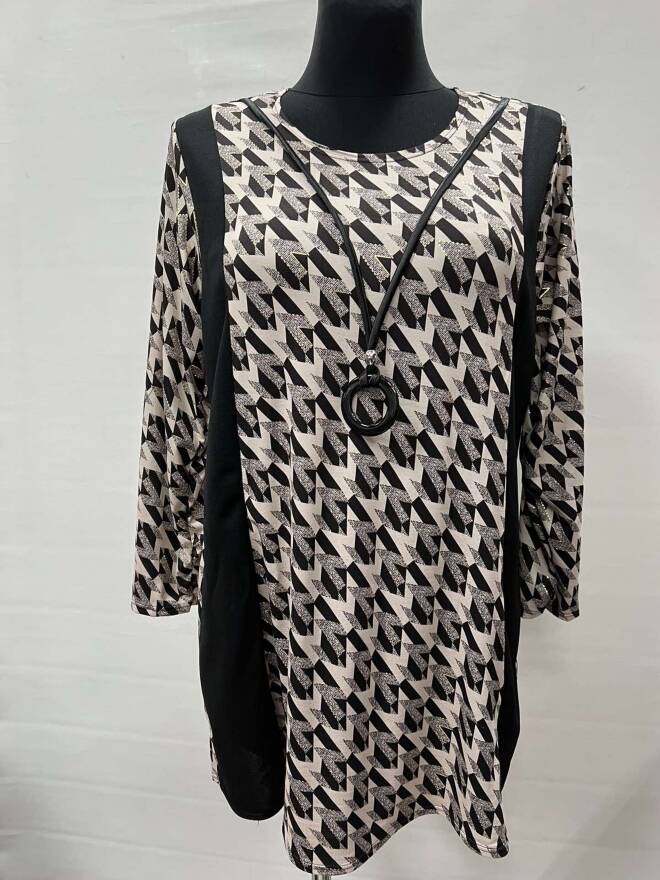 Tunika damskie 0867 1 kolor  48-52 (Towar Polskie) 1