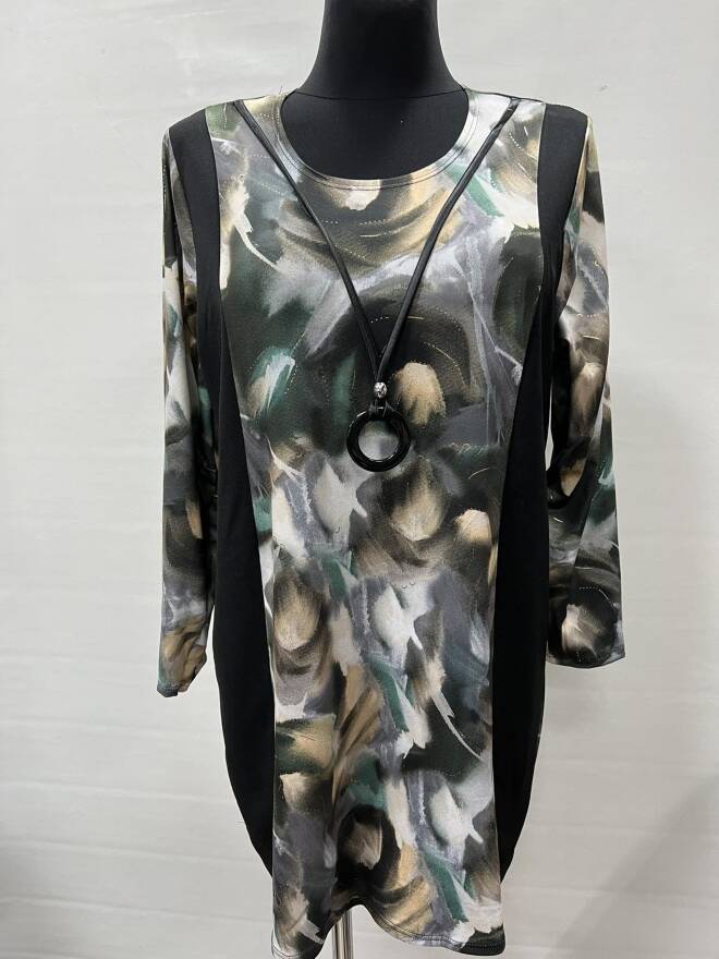 Tunika damskie 0869 1 kolor  48-52 (Towar Polskie) 1