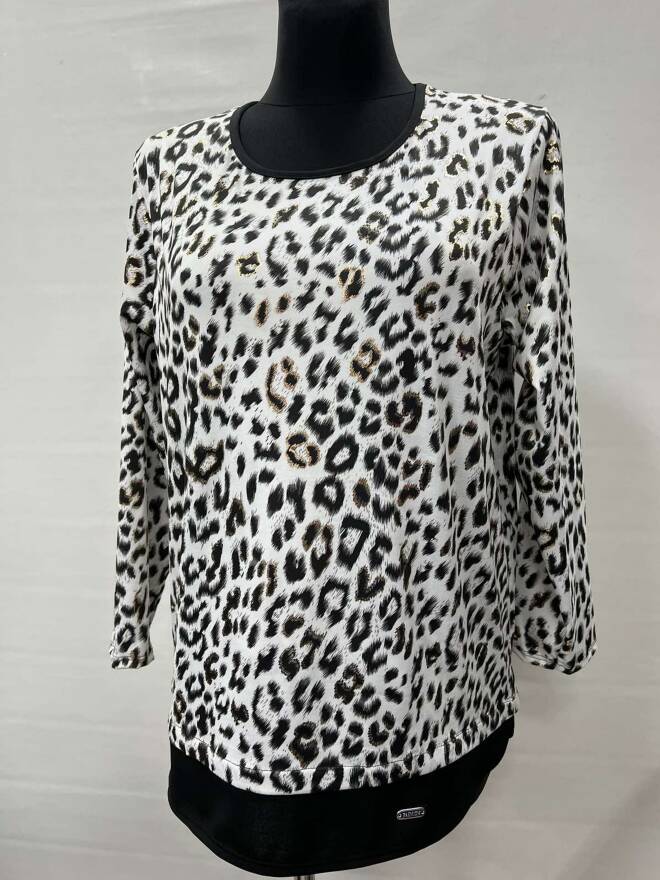 Bluzka damskie 0876 1 kolor  48-52 (Towar Polskie) 1