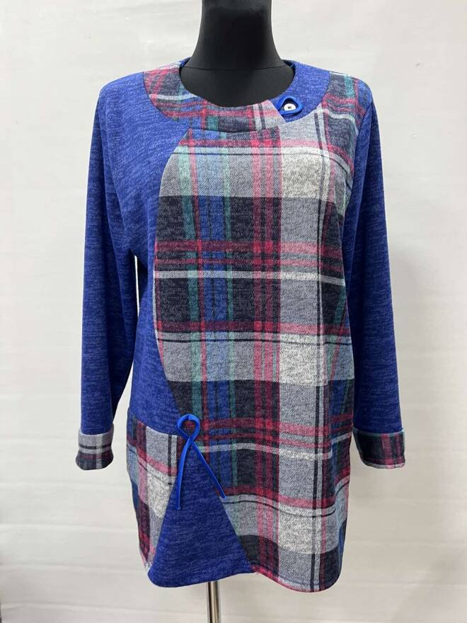 Bluzka damskie 0883 1 kolor  52-56 (Towar Polskie) 1