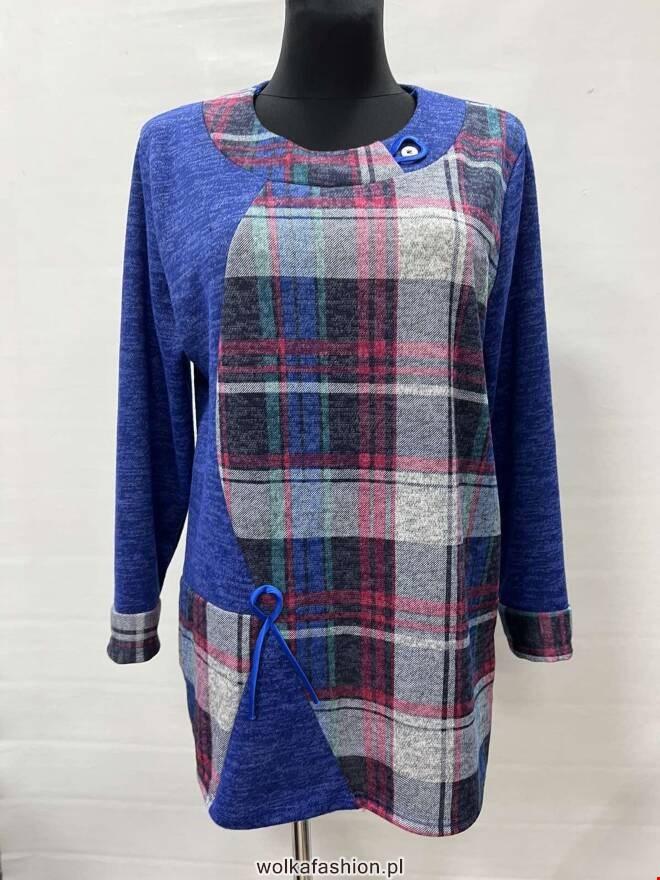 Bluzka damskie 0883 1 kolor  52-56 (Towar Polskie)
