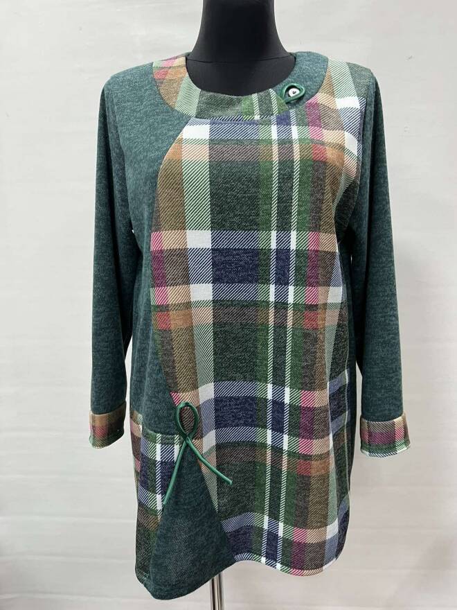 Bluzka damskie 0887 1 kolor  52-56 (Towar Polskie) 1