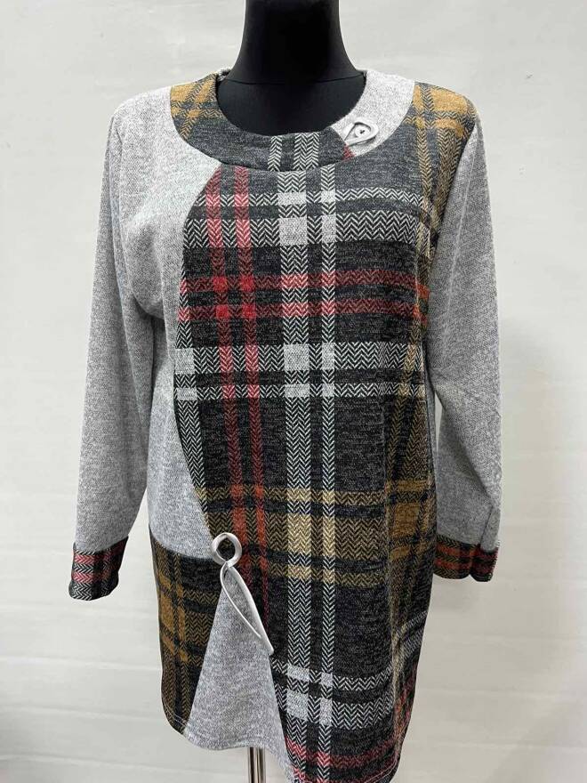 Bluzka damskie 0888 1 kolor  52-56 (Towar Polskie) 1