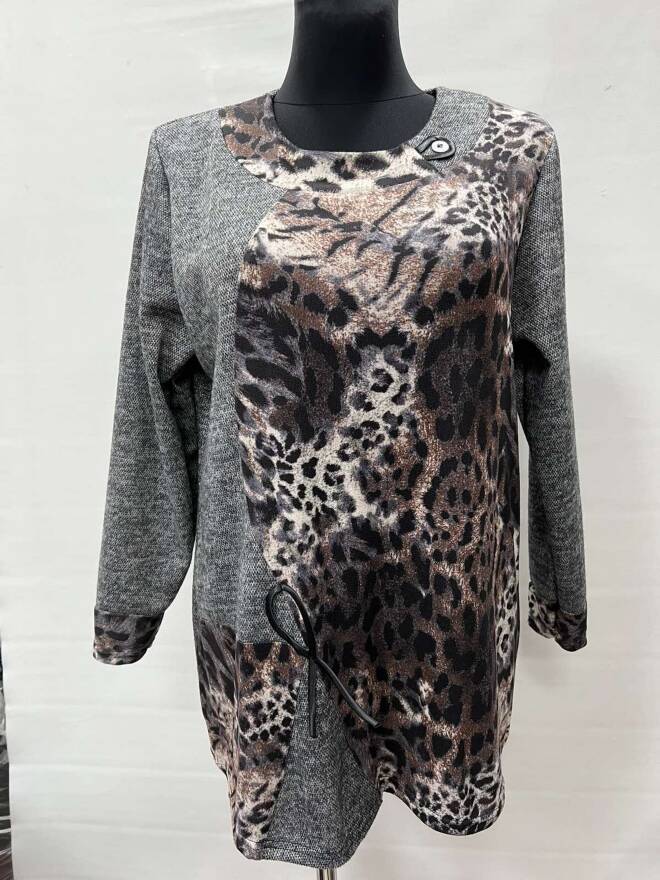 Bluzka damskie 0890 1 kolor  52-56 (Towar Polskie) 1