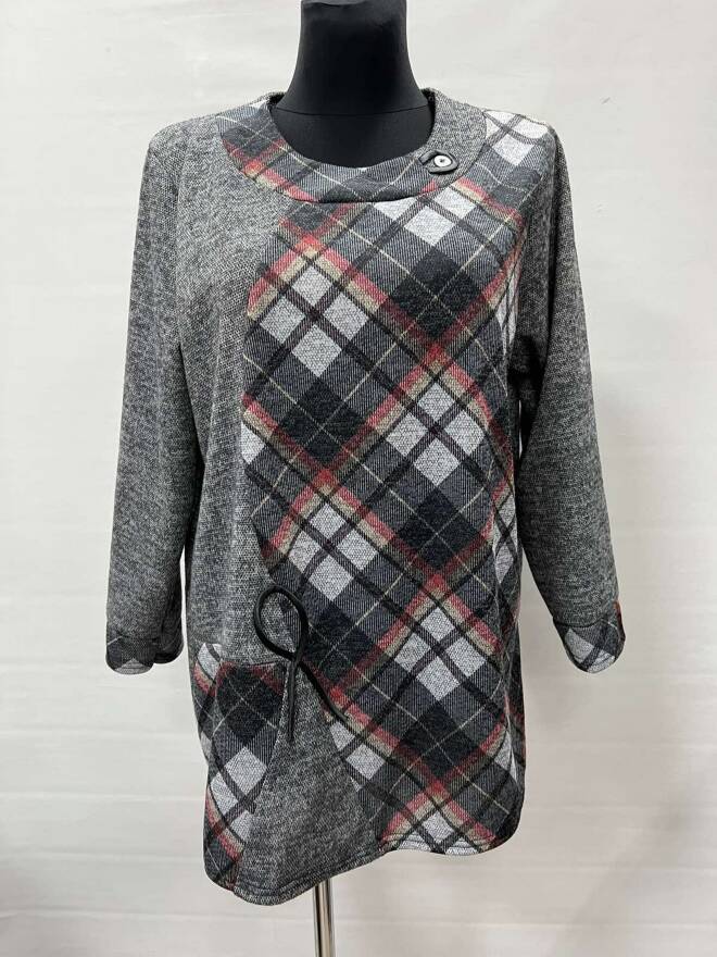 Bluzka damskie 0892 1 kolor  52-56 (Towar Polskie) 1