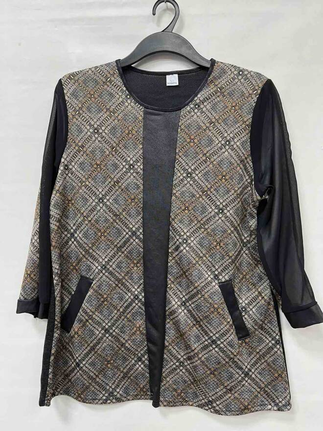 Bluzka damskie 0896 1 kolor  50-56 (Towar Polskie) 1