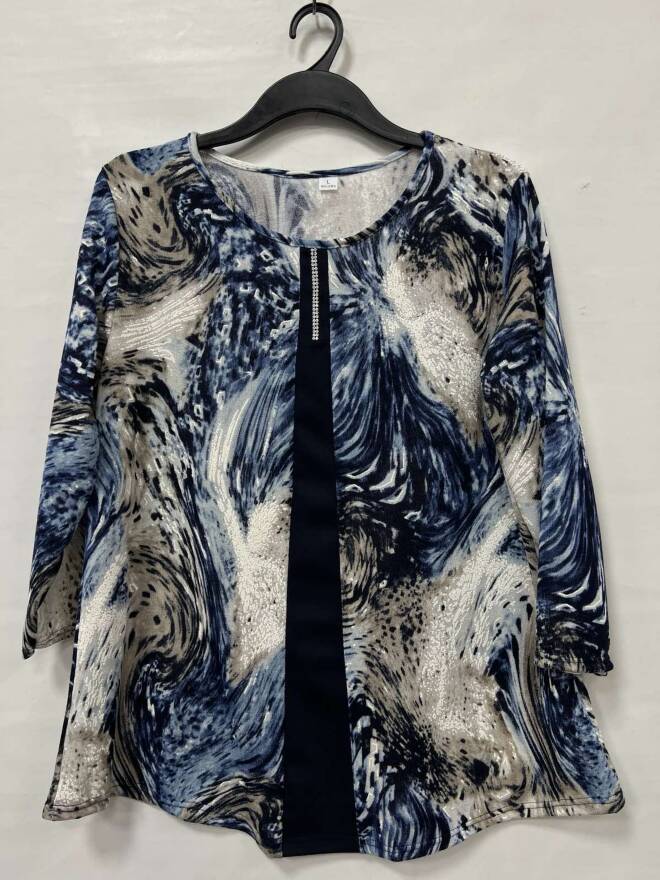 Bluzka damskie 0900 1 kolor  50-56 (Towar Polskie)