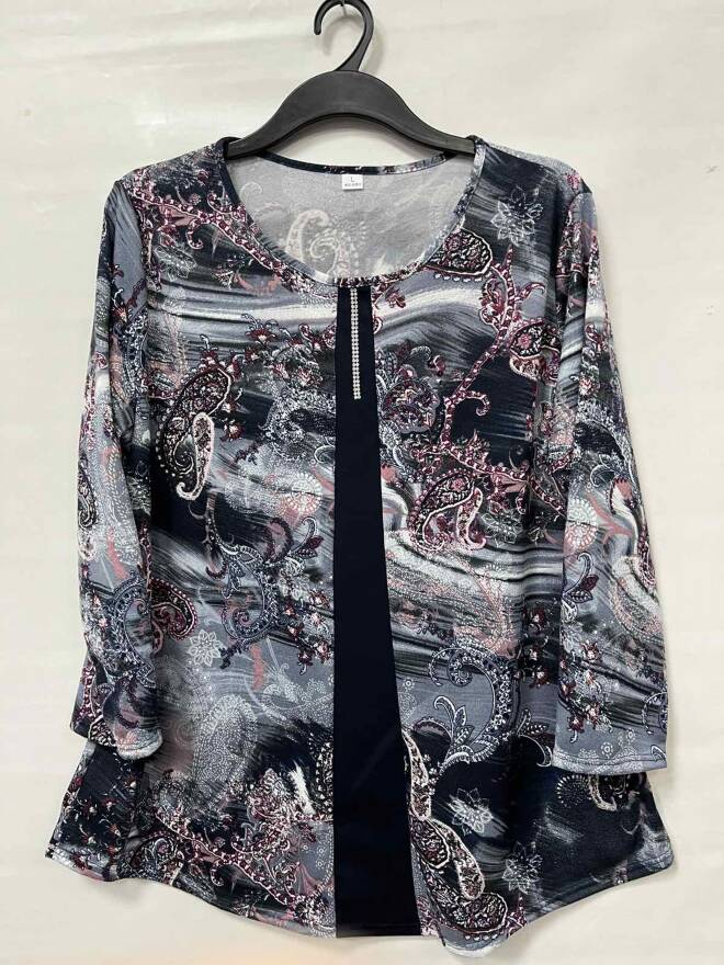 Bluzka damskie 0901 1 kolor  50-56 (Towar Polskie) 1