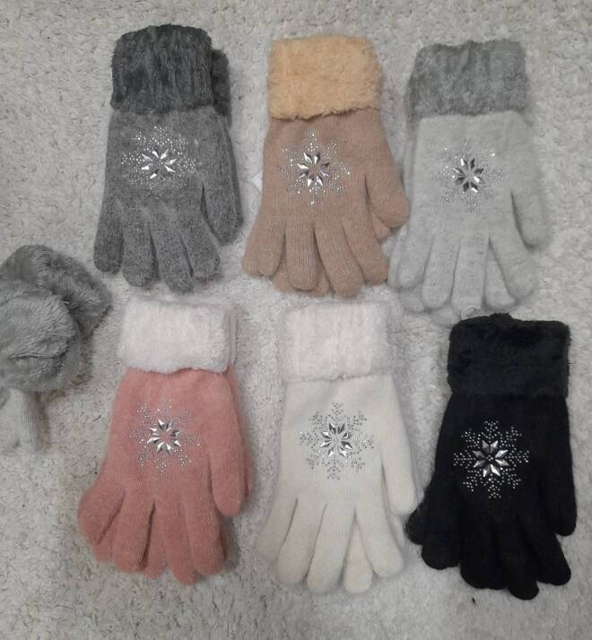 Rękawiczki damskie 0934 Mix KOLOR  Standard 1