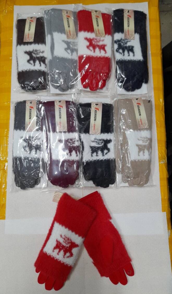 Rękawiczki damskie 0938 Mix KOLOR  Standard 1