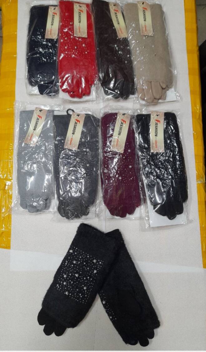 Rękawiczki damskie 0940 Mix KOLOR  Standard