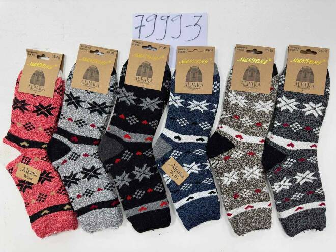 Skarpety damskie 7999-3 Mix KOLOR  35-42