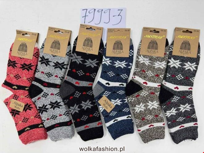 Skarpety damskie 7999-3 Mix KOLOR  35-42
