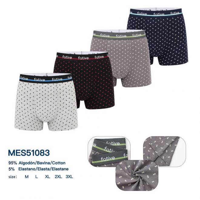 Bokserki męskie MES51083 Mix KOLOR  M-3XL 1