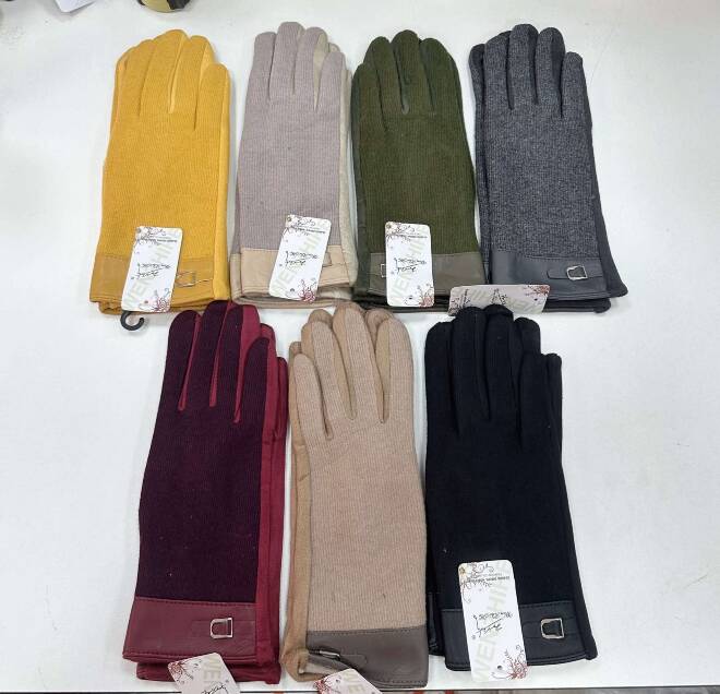 Rękawiczki damskie 1166 Mix KOLOR  Standard