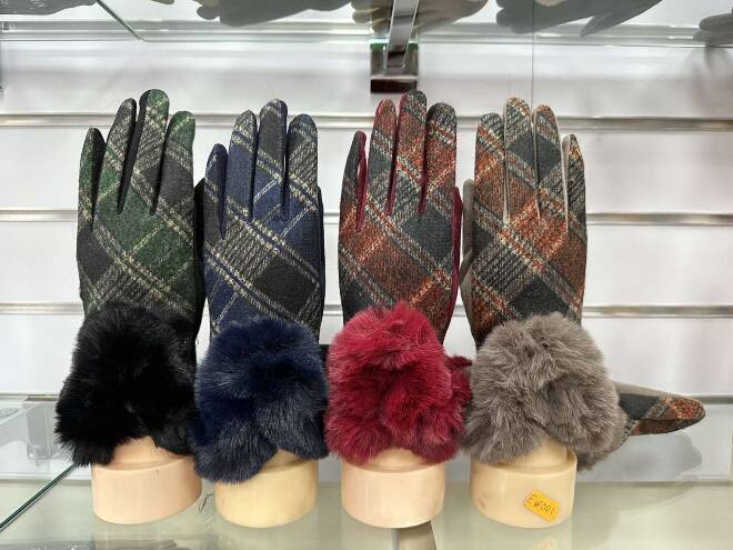 Rękawiczki damskie 1188 Mix KOLOR  Standard