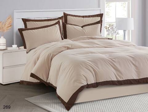 Komplet pościel 3 częśc 1225 1 kolor 160x200cm 1