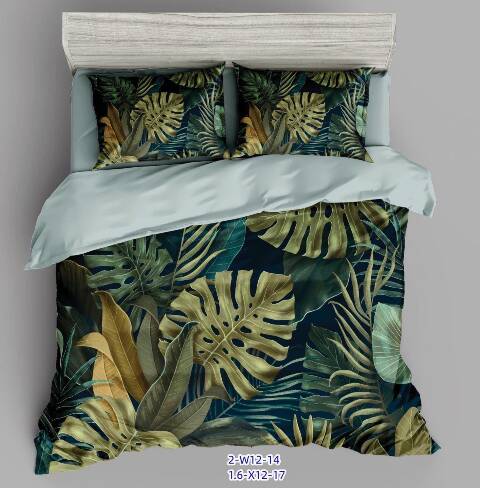 Komplet pościel 4 częśc 1247 1 kolor 160x200cm 1