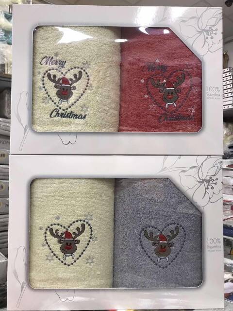 Komplet ręcznik 2 części 1298 1 kolor 50x100cm