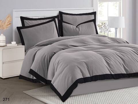 Komplet pościel 3 częśc 1317 1 kolor 200X220cm