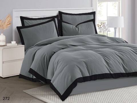 Komplet pościel 3 częśc 1327 1 kolor 200X220cm 1