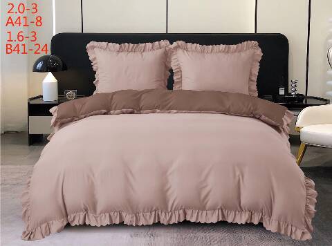 Komplet pościel 3 częśc 1341 1 kolor 200X220cm 1
