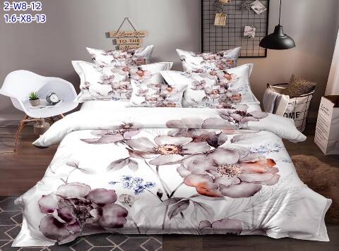 Komplet pościel 4 częśc 1351 1 kolor 200X220cm 1