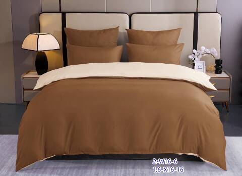 Komplet pościel 4 częśc 1352 1 kolor 200X220cm 1