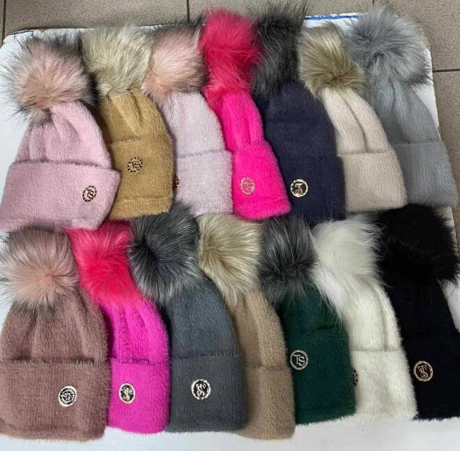 Czapka damskie 1380 Mix KOLOR  Standard