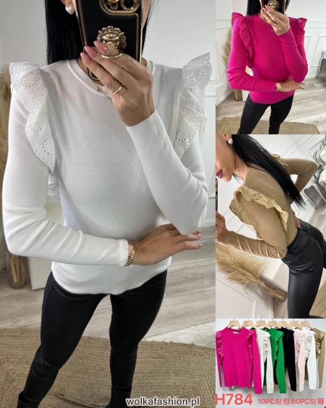 Sweter damskie H784 Mix KOLOR  Standard